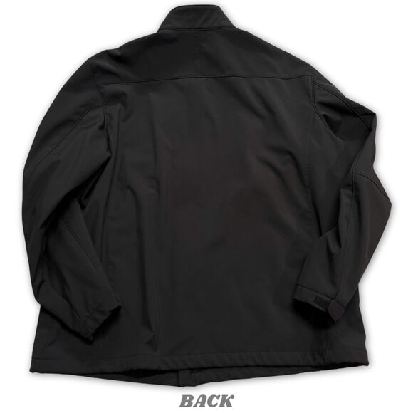 Weatherproof Men's Softshell Modern Fit Active Jacket, Black, Size 3X - Picture 2 of 5